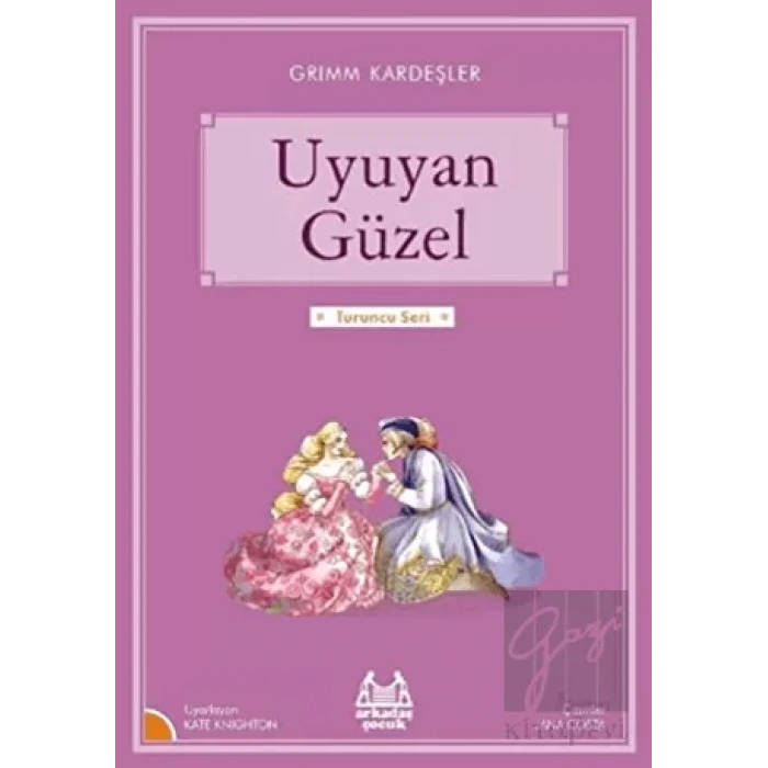 Uyuyan Güzel (Turuncu Dizi - Tel Dikiş Kapak)