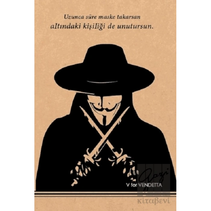 V for Vendetta Kraft Defter