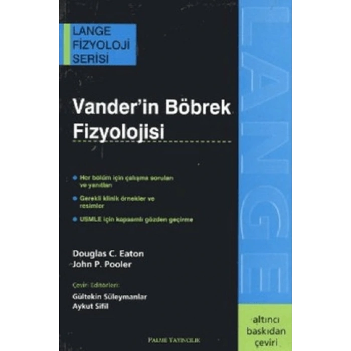 VANDERİN BÖBREK FİZYOLOJİSİ -PALME