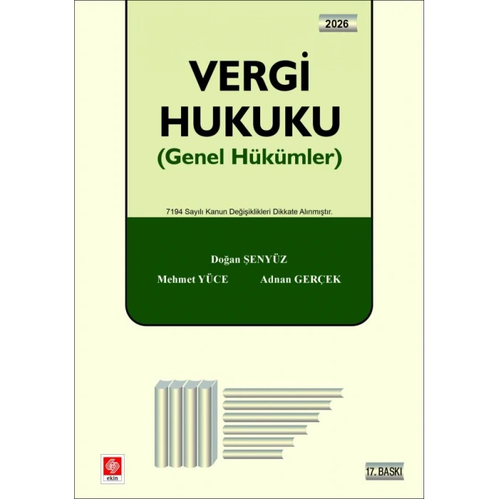 Vergi Hukuku / Doğan Şenyüz