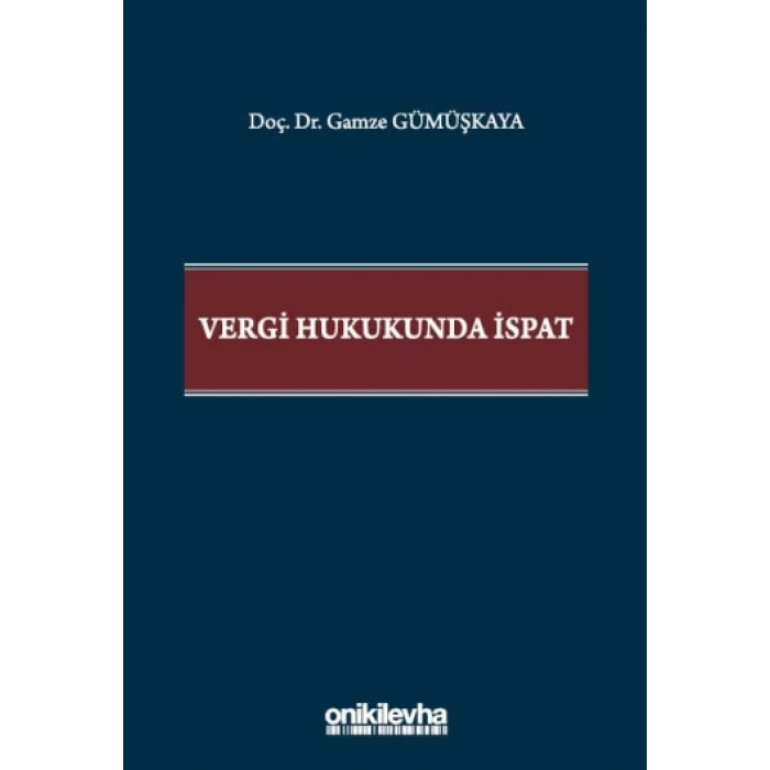 Vergi Hukukunda İspat