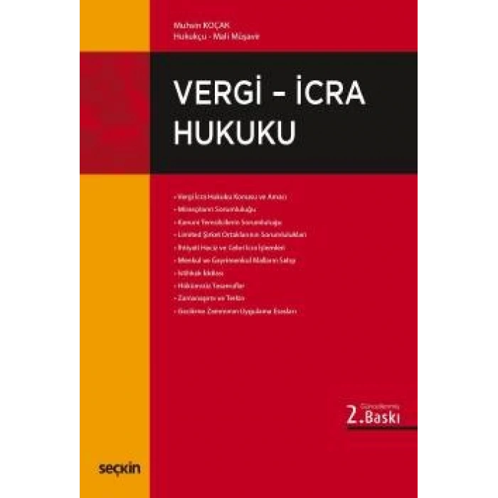 Vergi – İcra Hukuku