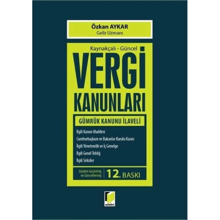 Vergi Kanunları