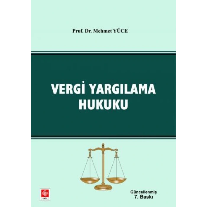 Vergi Yargılama Hukuku Mehmet Yüce