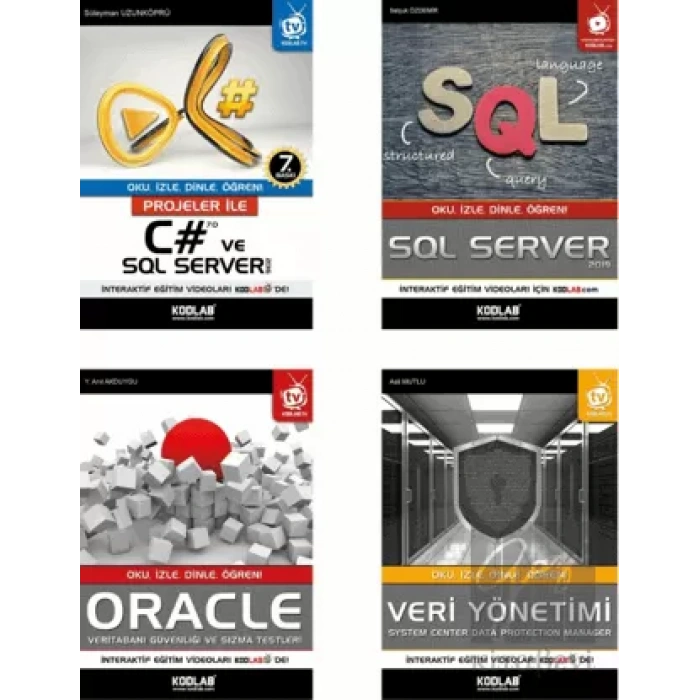 Veritabanı Eğitim Seti (4 Kitap Takım)