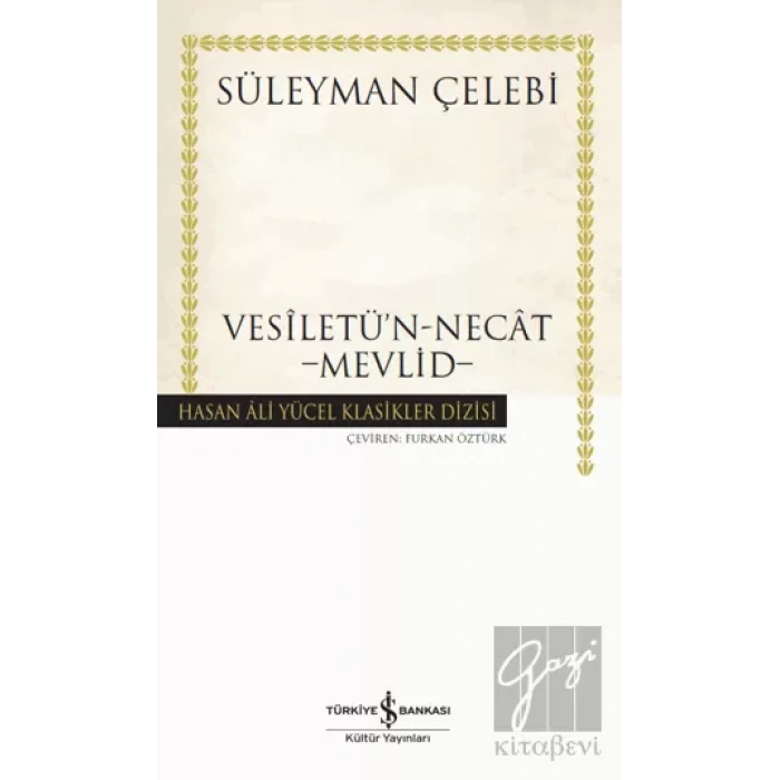 Vesiletün-Necat - Mevlid (Ciltli)