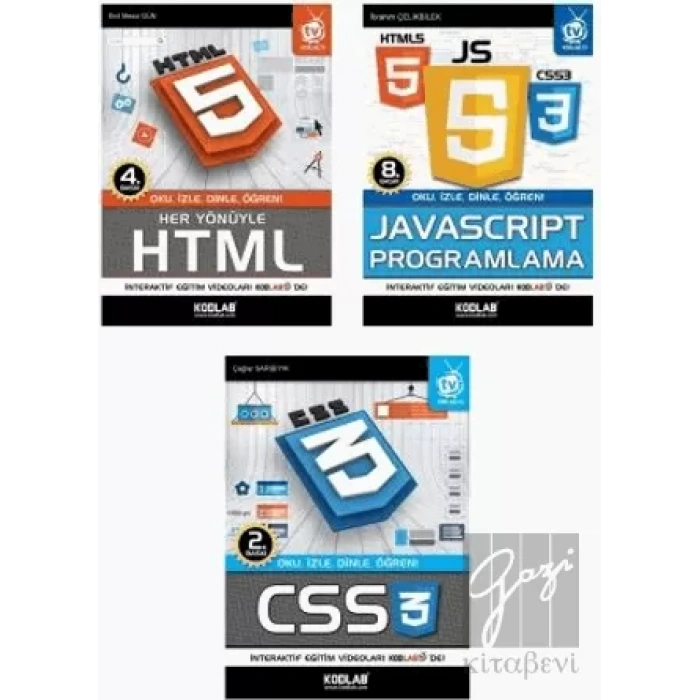 Web Programlama Seti (3 Kitap Takım)