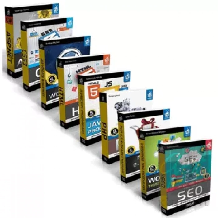 Web Tasarım Seti 2 (9 Kitap Takım)