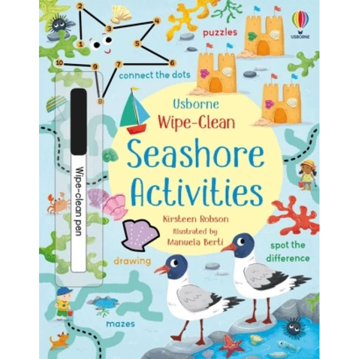 Wipe-Clean: Seashore Activities