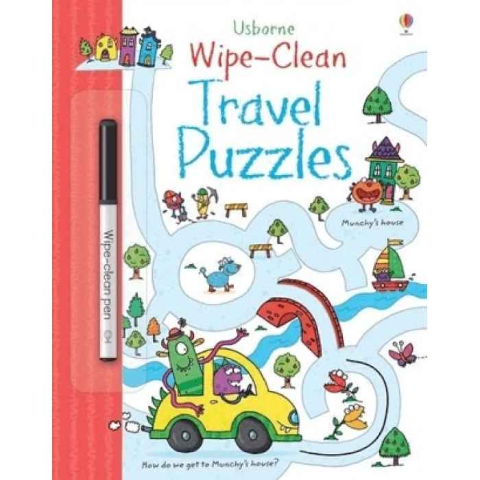 Wipe-clean Travel Puzzles