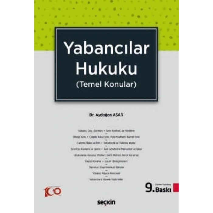 Yabancılar Hukuku (Temel Konular)