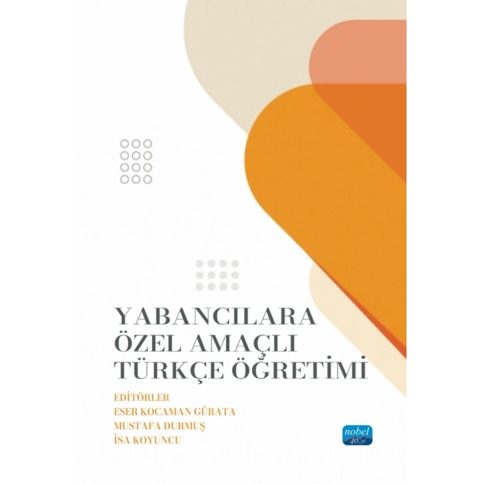Yabancılara Özel Amaçlı Türkçe Öğretimi