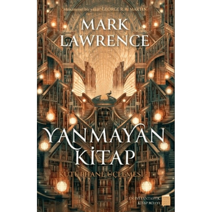 Yanmayan Kitap – Kütüphane Üçlemesi 1 (Ciltli)