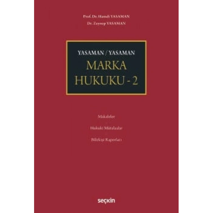 Yasaman / YasamanMarka Hukuku – 2 –