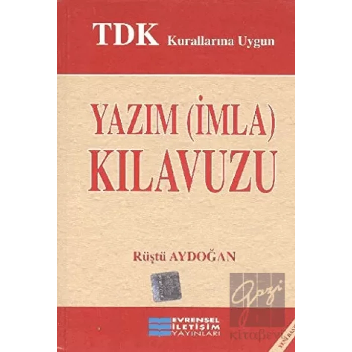 Yazım Kılavuzu (Büyük Boy)