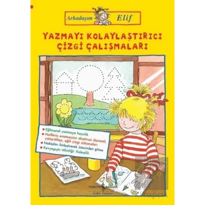 Yazmayı Kolaylaştırıcı Çizgi Çalışmaları - Arkadaşım Elif