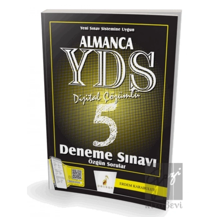YDS Almanca Dijital Çözümlü 5 Deneme Sınavı