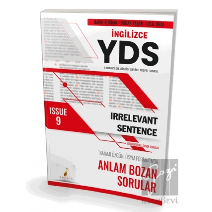 YDS İngilizce Irrelevant Sentence Issue 9