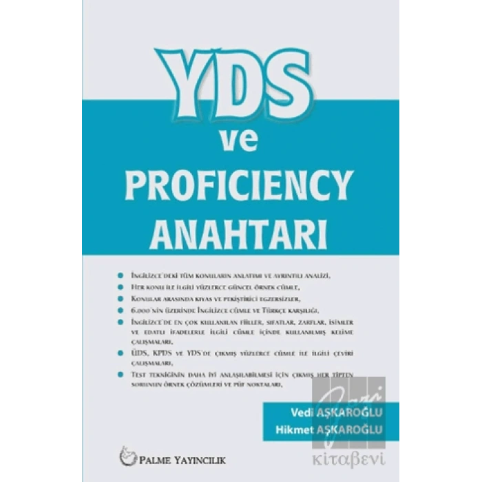 YDS ve Proficiency Anahtarı