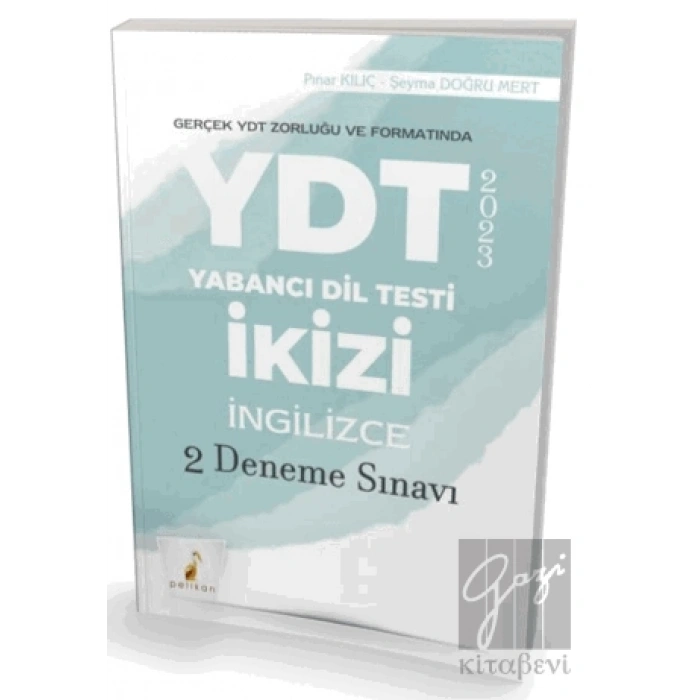 YDT İkizi İngilizce 2 Deneme Sınavı
