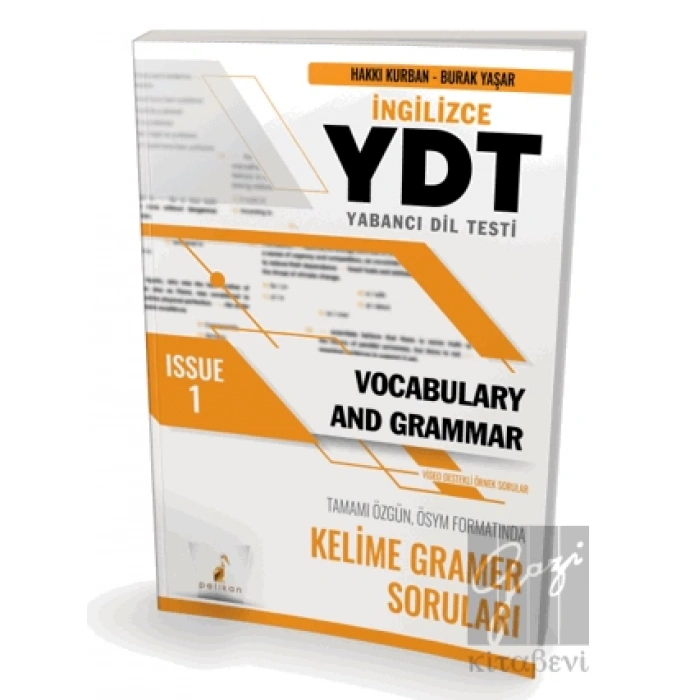 YDT İngilizce Vocabulary and Grammar Issue 1