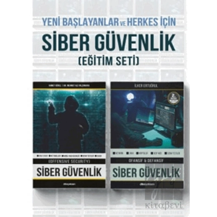 Yeni Başlayanlar ve Herkes için Siber Güvenlik Eğitim Seti (2 Kitap)