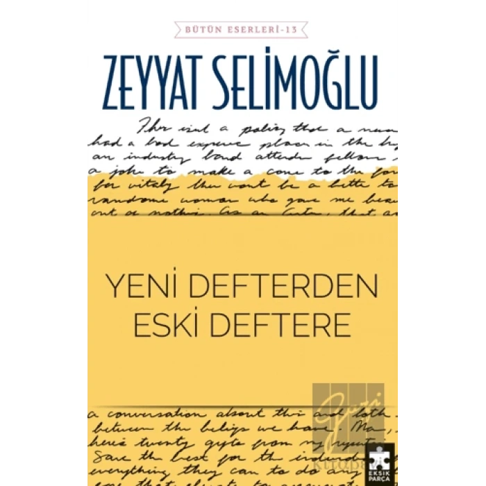 Yeni Defterden Eski Deftere