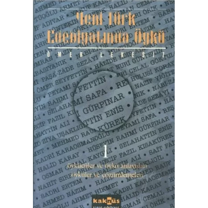 Yeni Türk Edebiyatında Öykü - 1