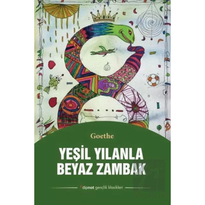 Yeşil Yılanla Beyaz Zambak