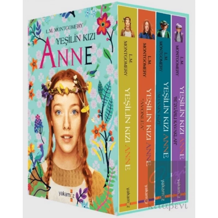 Yeşilin Kızı Anne (4 Kitap)