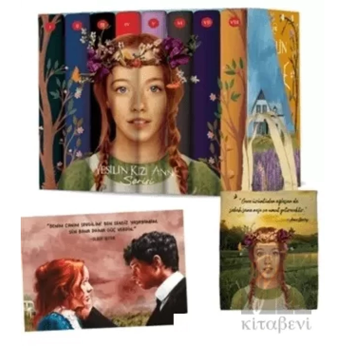 Yeşilin Kızı Anne Seti (8 Kitap Takım Ciltli - Kutulu)