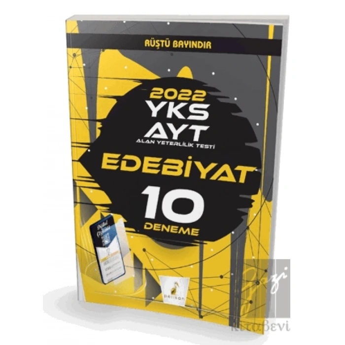 YKS AYT Edebiyat Dijital Çözümlü 10 Deneme Sınavı