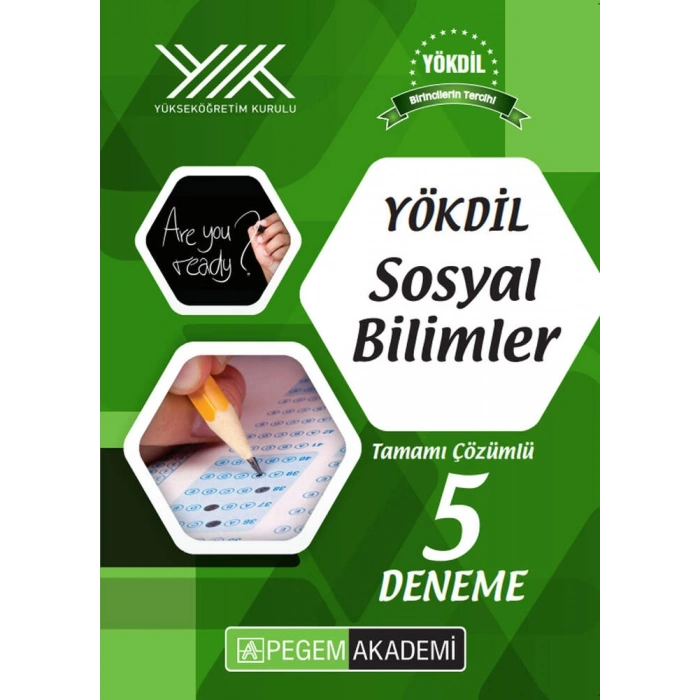 YÖKDİL Sosyal Bilimler Tamamı Çözümlü 5 Deneme