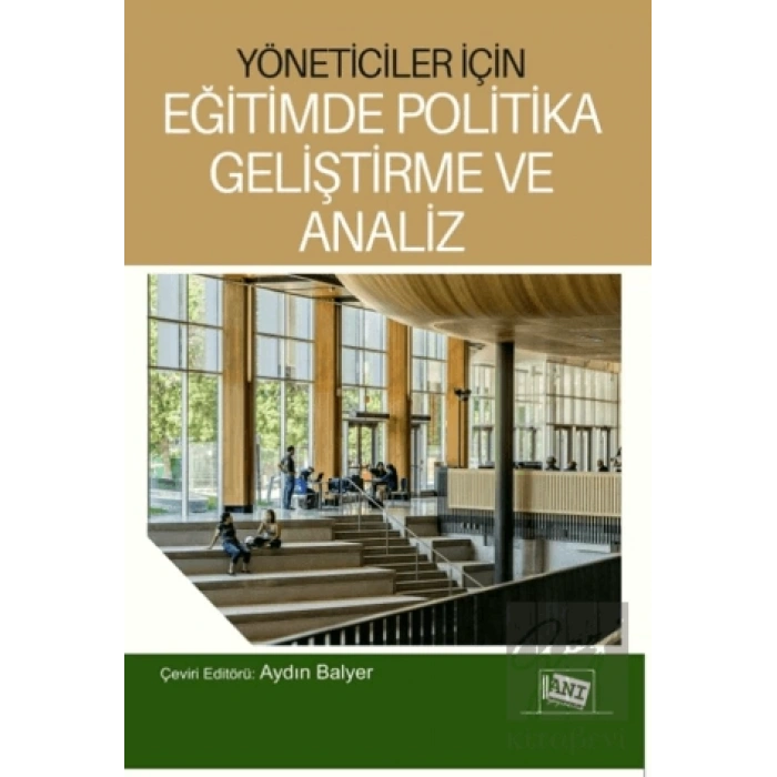Yöneticiler İçin Eğitimde Politika Geliştirme Ve Analiz