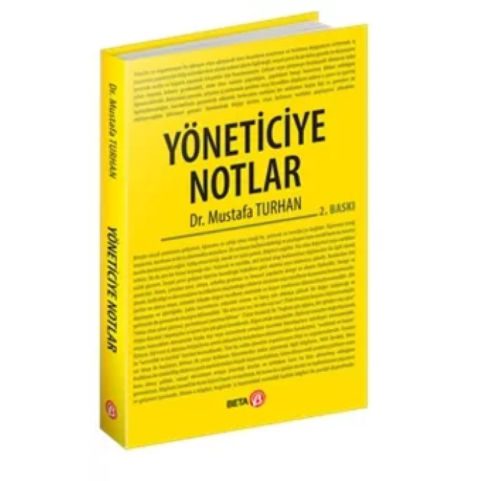 Yöneticiye Notlar