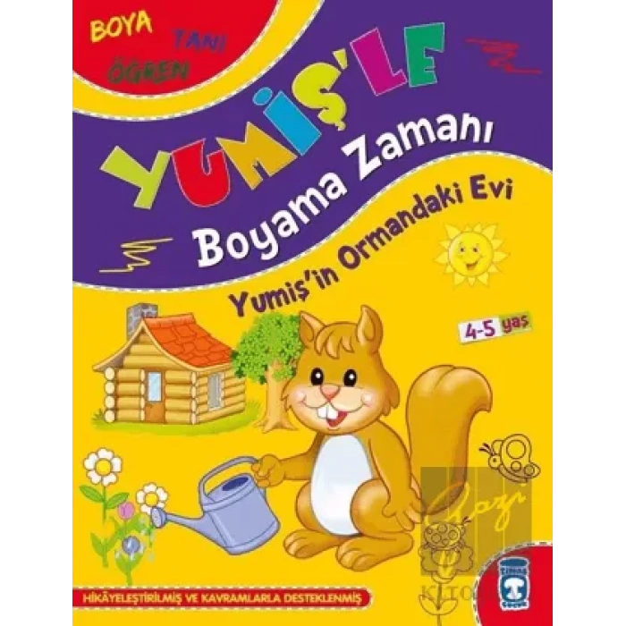 Yumişin Ormandaki Evi - Yumişle Boyama Zamanı