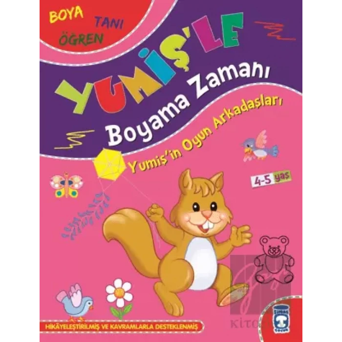 Yumişin Oyun Arkadaşları - Yumişle Boyama Zamanı
