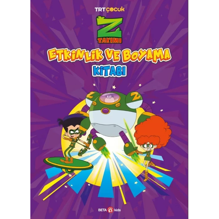 Z Takımı Etkinlik ve Boyama Kitabı 2