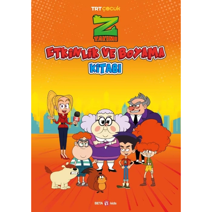 Z Takımı Etkinlik ve Boyama Kitabı 4