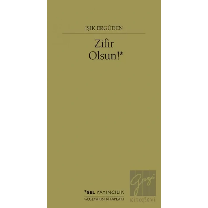 Zifir Olsun!