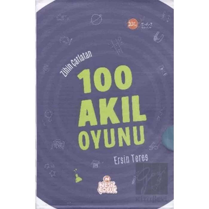 Zihin Çatlatan 100 Akıl Oyunu (5 Kitap Takım)