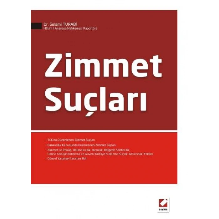 Zimmet Suçları