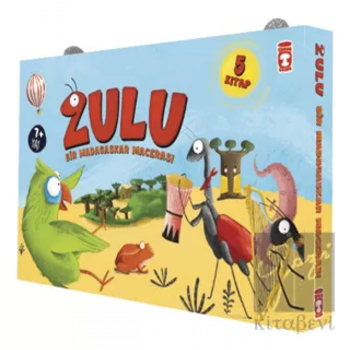Zulu ile Bir Madagaskar Macerası - Set (5 Kitap Takım)