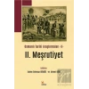 2. Meşrutiyet - Osmanlı Tarihi Araştırmaları 2