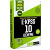 2024 E-KPSS Tamamı Çözümlü 10 Deneme (Lisans)