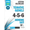 2024 KPSS Eğitim Bilimleri Tamamı Çözümlü Türkiye Geneli 4-5-6 (3lü Deneme Seti)