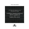 Tanzimat Sonrası Osmanlı Adliye Teşkilatı Ve Yargılama Usûlü