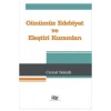 Günümüz Edebiyat Ve Eleştiri Kuramları - Cemal Sakallı
