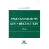 Hakem Kararlarının Kesin Hüküm Etkisi Ersin Erdoğan