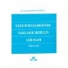 Eser Sözleşmesinde Yaklaşık Bedelin Aşılması (tbk M. 482)-necati